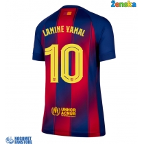 Barcelona Lamine Yamal #10 Domaci Dres za Ženska 2025-26 Kratak Rukav